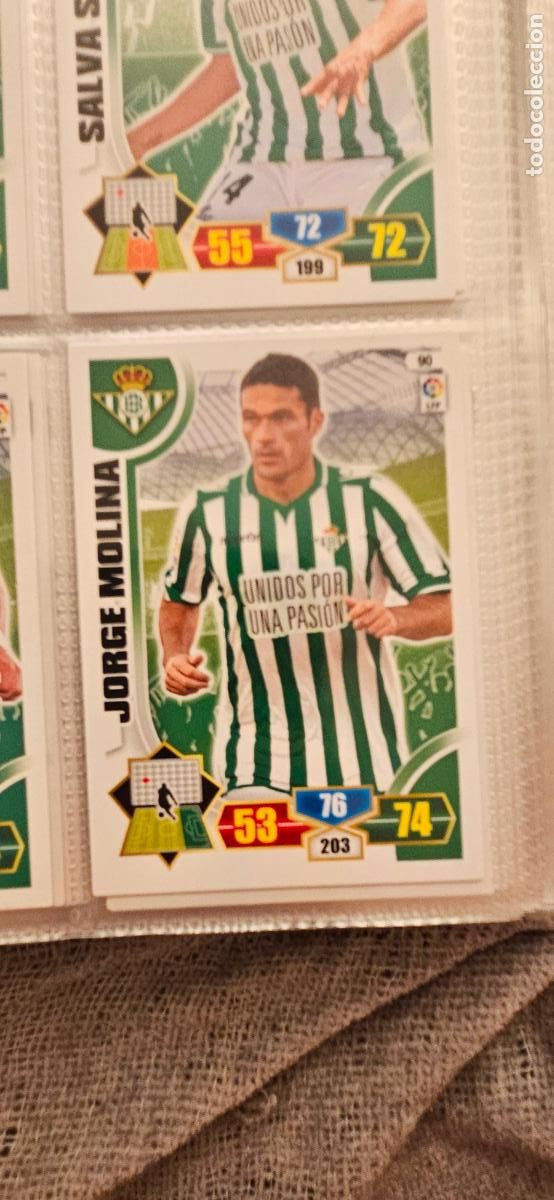 Cromos de f&uacute;tbol: 90. Jorge Molina (Real Betis) adrenalyn 2013 2014 13 14 trading card
