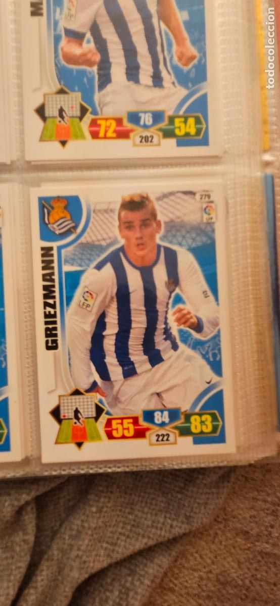 Cromos de f&uacute;tbol: 279. Griezmann (Real Sociedad) adrenalyn 2013 2014 13 14 trading card