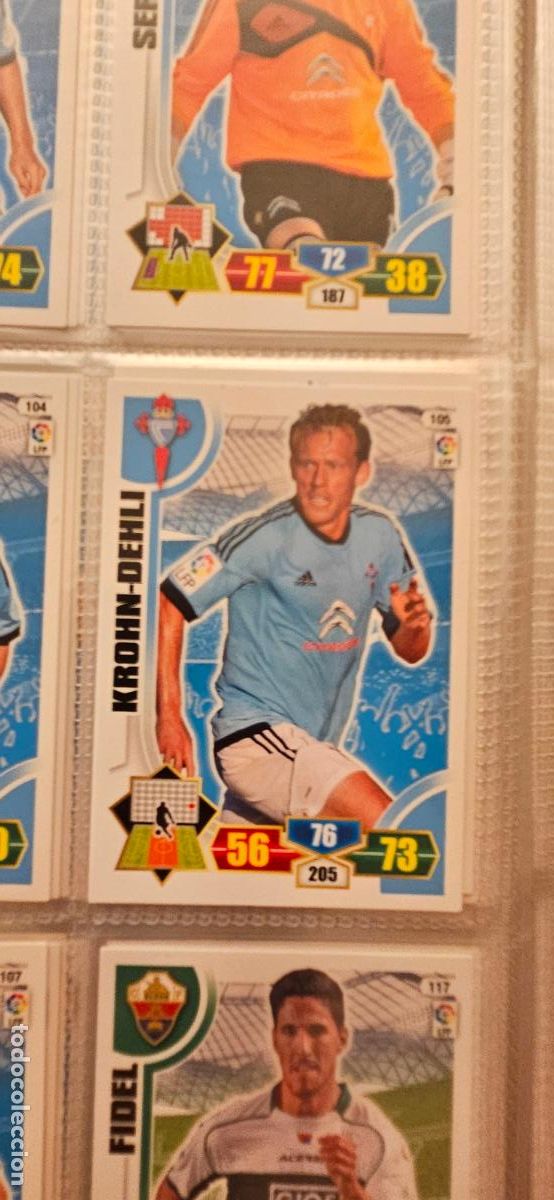 Cromos de f&uacute;tbol: 105. Krohn-Dehli (R.C. Celta) adrenalyn 2013 2014 13 14 trading card