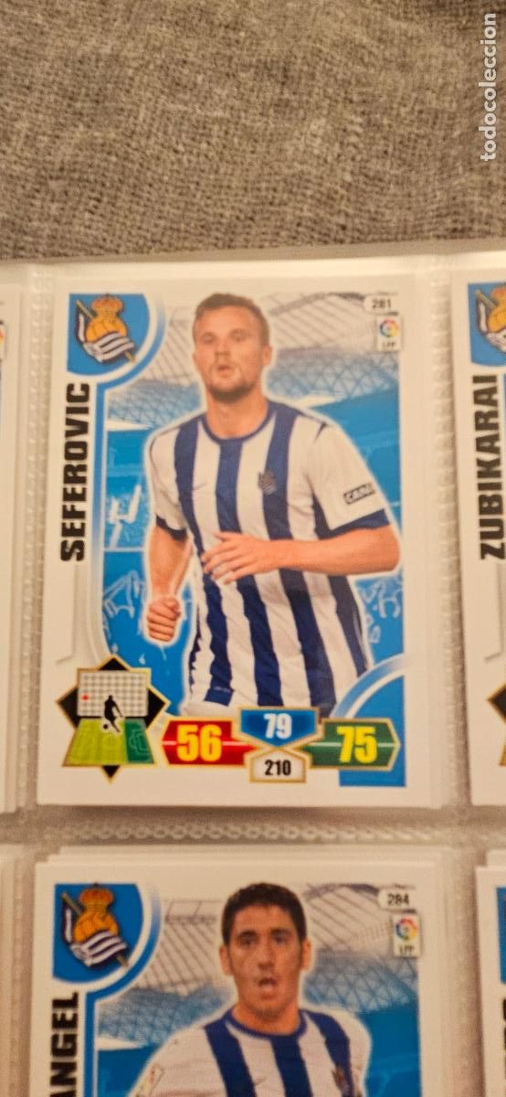 Cromos de f&uacute;tbol: 281. Seferovic (Real Sociedad) adrenalyn 2013 2014 13 14 trading card
