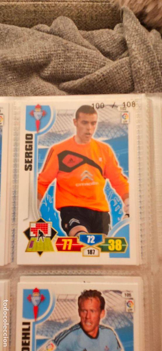Cartes &agrave; collectionner de Football: 102. Sergio (R.C. Celta) adrenalyn 2013 2014 13 14 trading card