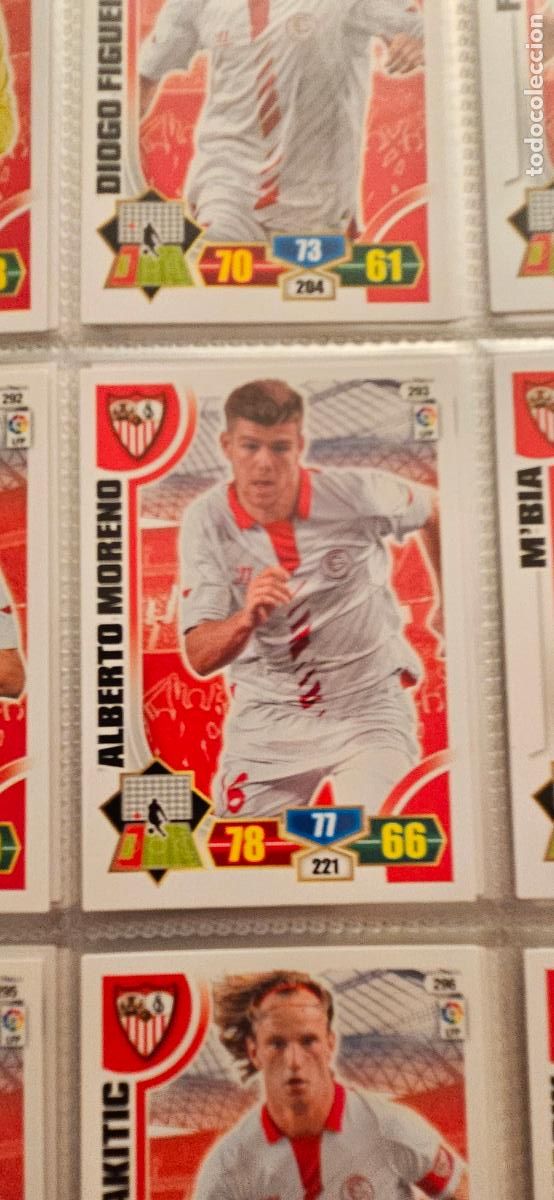 Cartes &agrave; collectionner de Football: 293. Alberto Moreno (Sevilla F.C.) adrenalyn 2013 2014 13 14 trading card