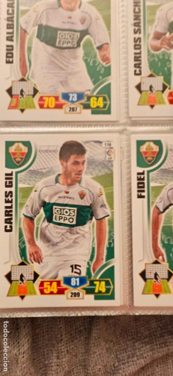 Cartes &agrave; collectionner de Football: 116. Carles Gil (Elche C.F.) adrenalyn 2013 2014 13 14 trading card