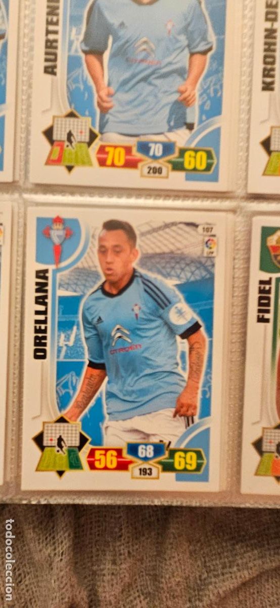 Cartes &agrave; collectionner de Football: 107. Orellana (R.C. Celta) adrenalyn 2013 2014 13 14 trading card