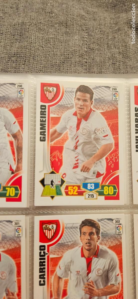 Cartes &agrave; collectionner de Football: 299. Gameiro (Sevilla F.C.) adrenalyn 2013 2014 13 14 trading card