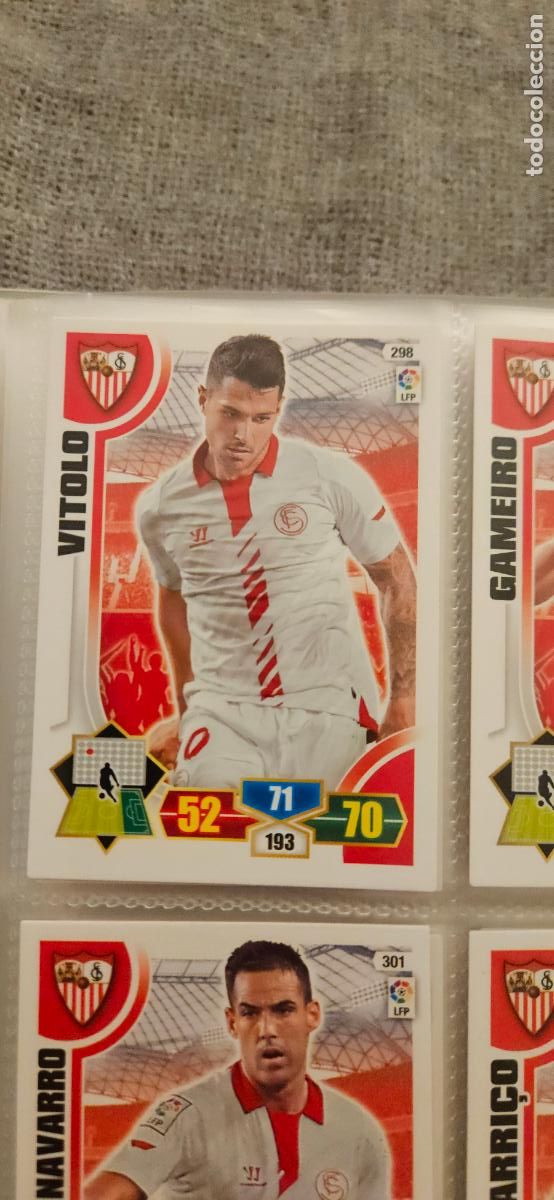 Cartes &agrave; collectionner de Football: 298. Vitolo (Sevilla F.C.) adrenalyn 2013 2014 13 14 trading card