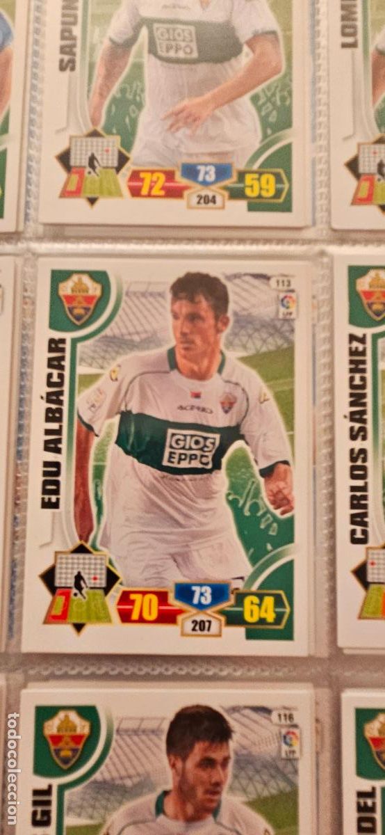 Cartes &agrave; collectionner de Football: 113. Edu Albacar (Elche C.F.) adrenalyn 2013 2014 13 14 trading card