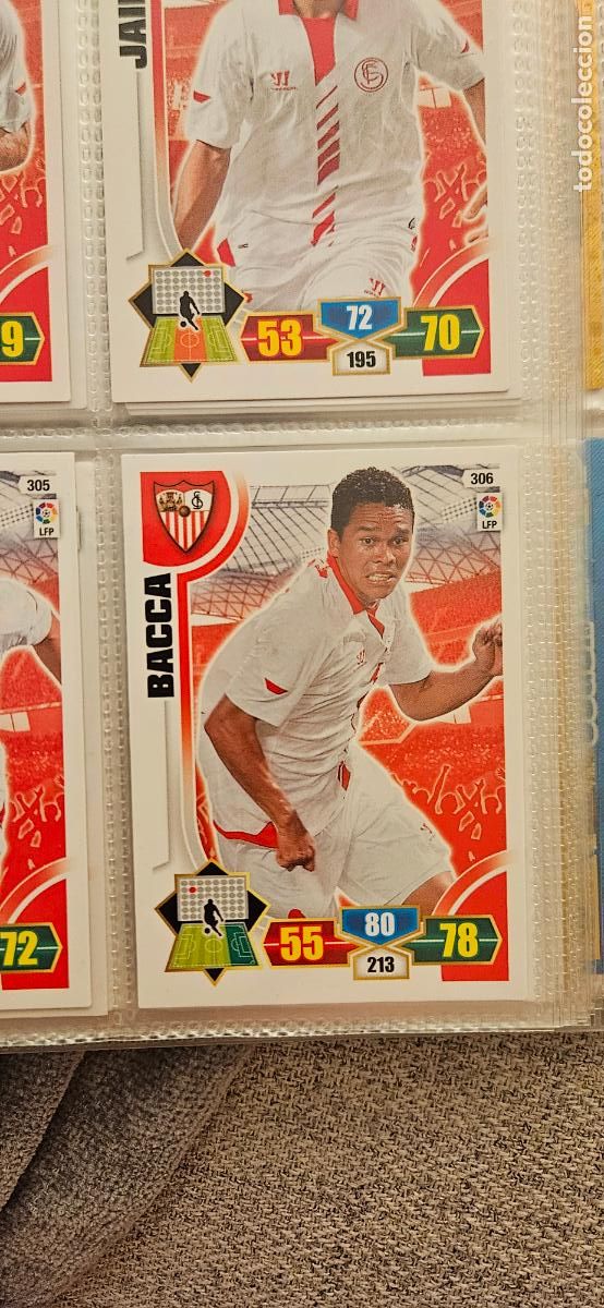 Cartes &agrave; collectionner de Football: 306. Bacca (Sevilla F.C.) adrenalyn 2013 2014 13 14 trading card