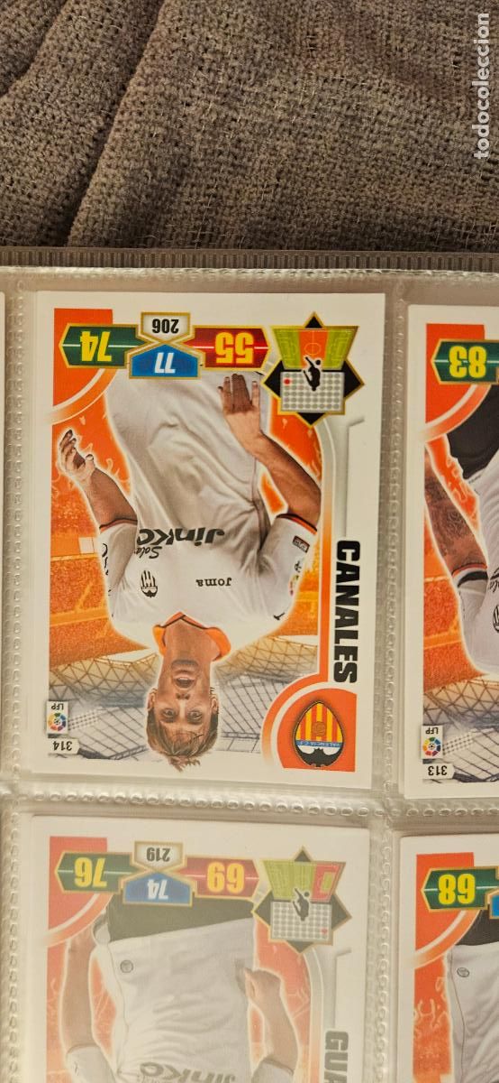 Figurine di Calcio: 314. Canales (Valencia C.F.) adrenalyn 2013 2014 13 14 trading card