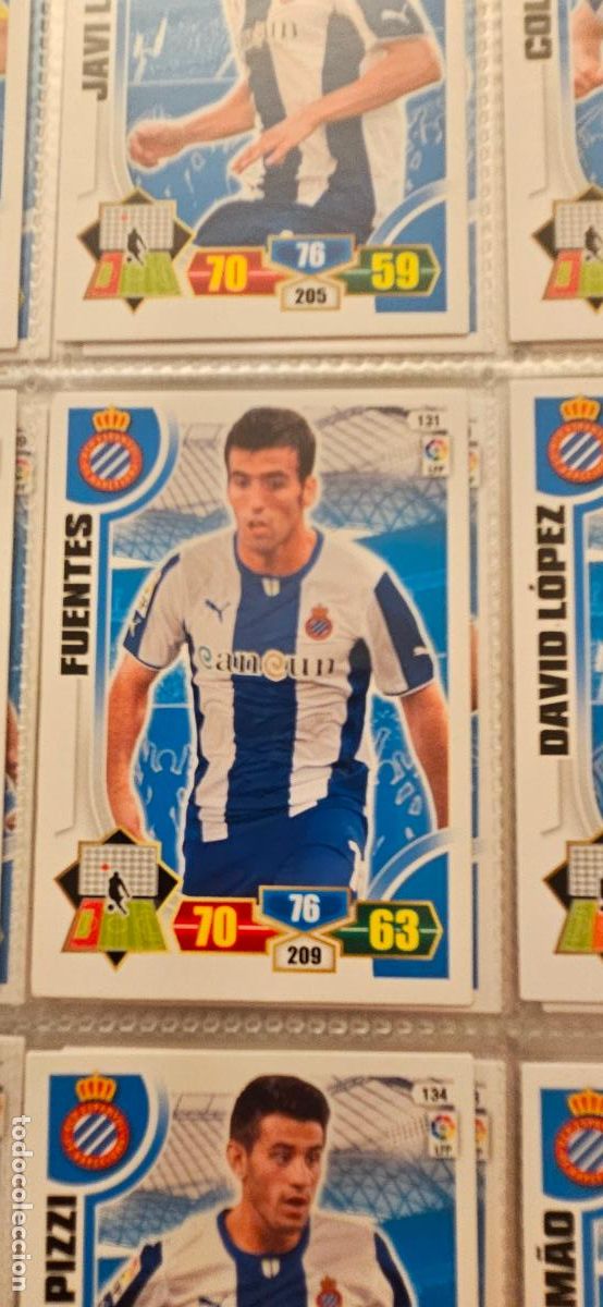 Figurine di Calcio: 131. Fuentes (R.C.D. Espanyol) adrenalyn 2013 2014 13 14 trading card