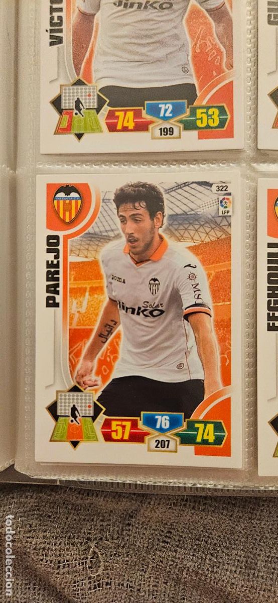 Figurine di Calcio: 322. Parejo (Valencia C.F.) adrenalyn 2013 2014 13 14 trading card
