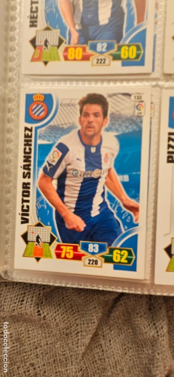 Figurine di Calcio: 133. Victor Sanchez (R.C.D. Espanyol) adrenalyn 2013 2014 13 14 trading card
