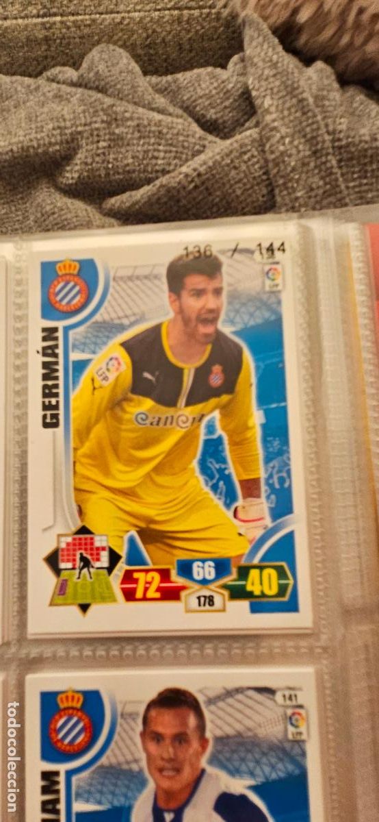 Figurine di Calcio: 138. German (R.C.D. Espanyol) adrenalyn 2013 2014 13 14 trading card