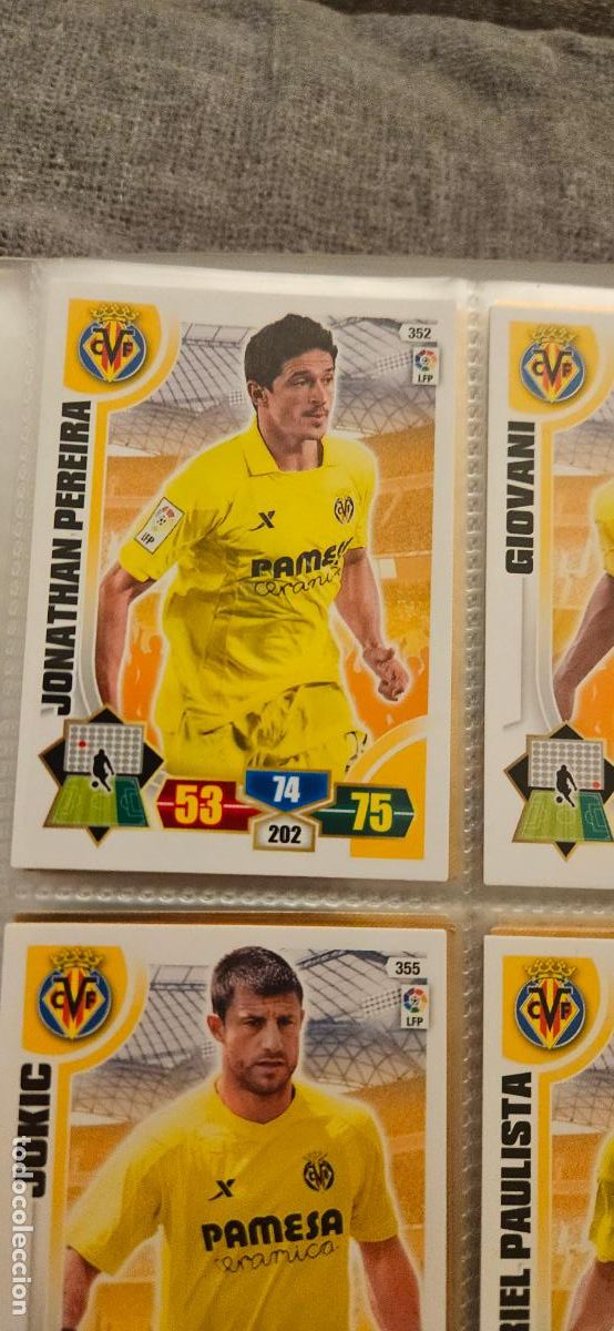 Cromos de f&uacute;tbol: 352. Jonathan Pereira (Villarreal C.F.) adrenalyn 2013 2014 13 14 trading card