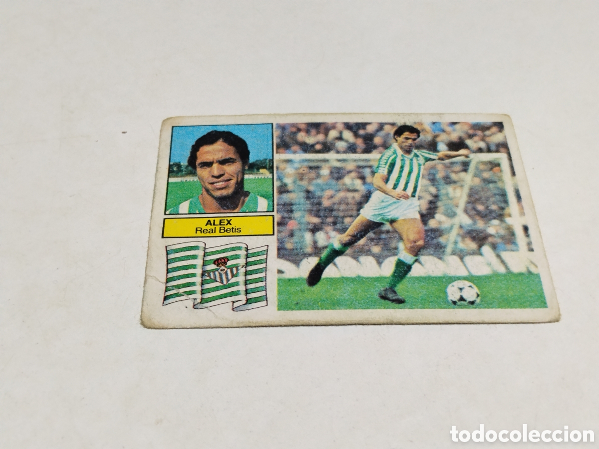 Cromos de f&uacute;tbol: Cromo Liga 82/82 , Ediciones ESTE, Alex