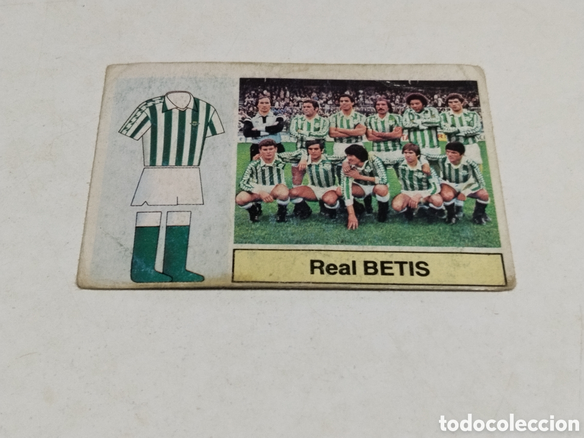 Cromos de f&uacute;tbol: Cromo Liga 82/82 , Ediciones ESTE, Real Betis