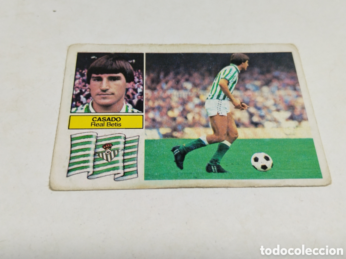 Cromos de f&uacute;tbol: Cromo Liga 82/82 , Ediciones ESTE,Casado