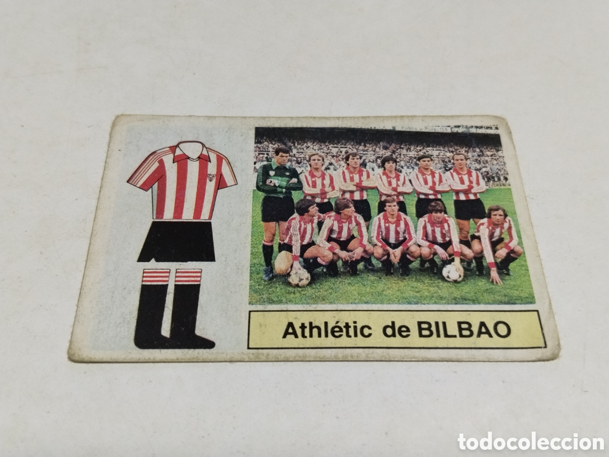 Cromos de f&uacute;tbol: Cromo Liga 82/82 , Ediciones ESTE, Athletic de Bilbao