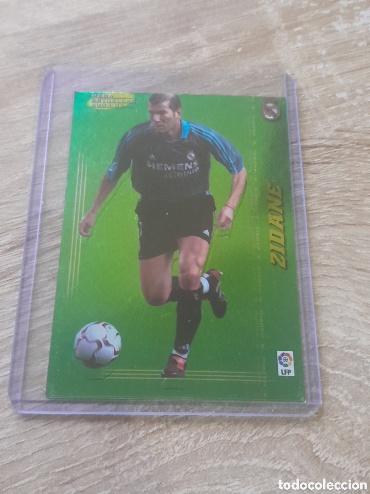 Cromos de f&uacute;tbol: MEGACRACKS 2004 2005 PANINI N&ordm; 384 ZIDANE REAL MADRID MEGAESTRELLA LIGA 04 05
