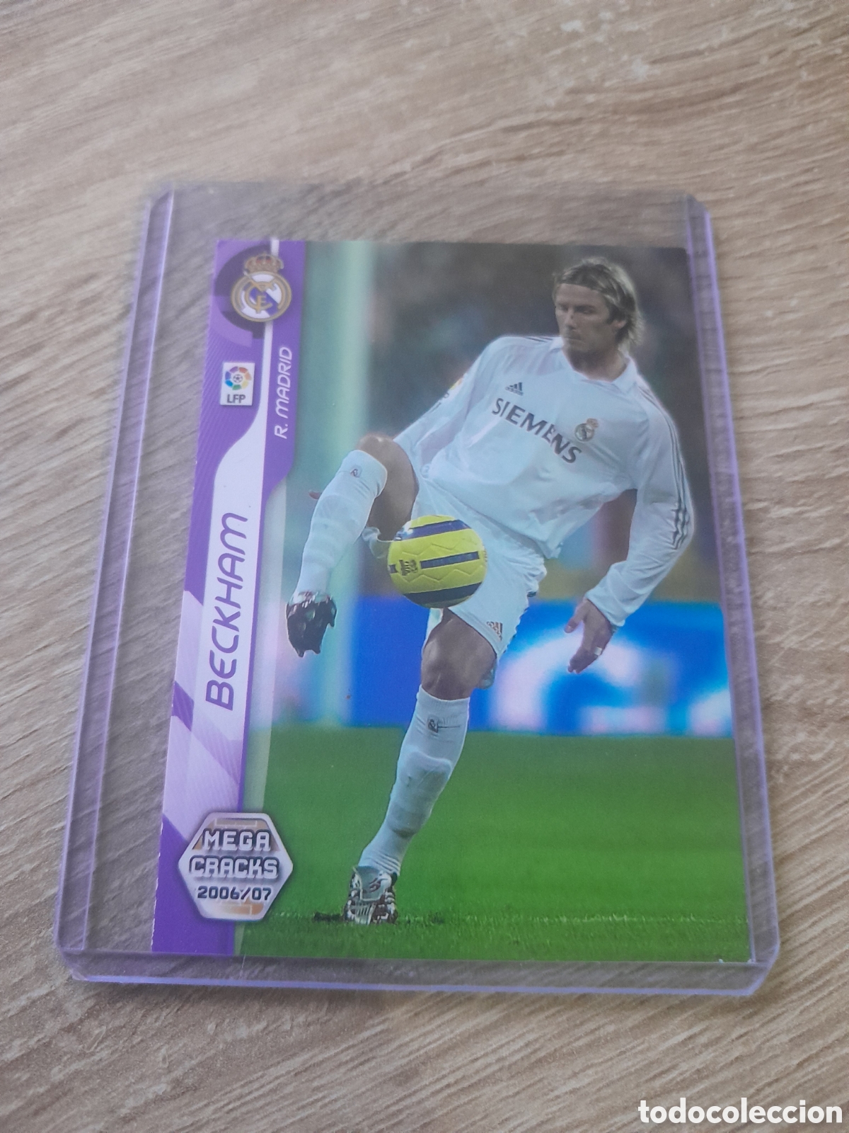 Cromos de f&uacute;tbol: BECKHAM n&ordm; 193 MEGACRACKS 2006 2007 LIGA 2006-07 REAL MADRID
