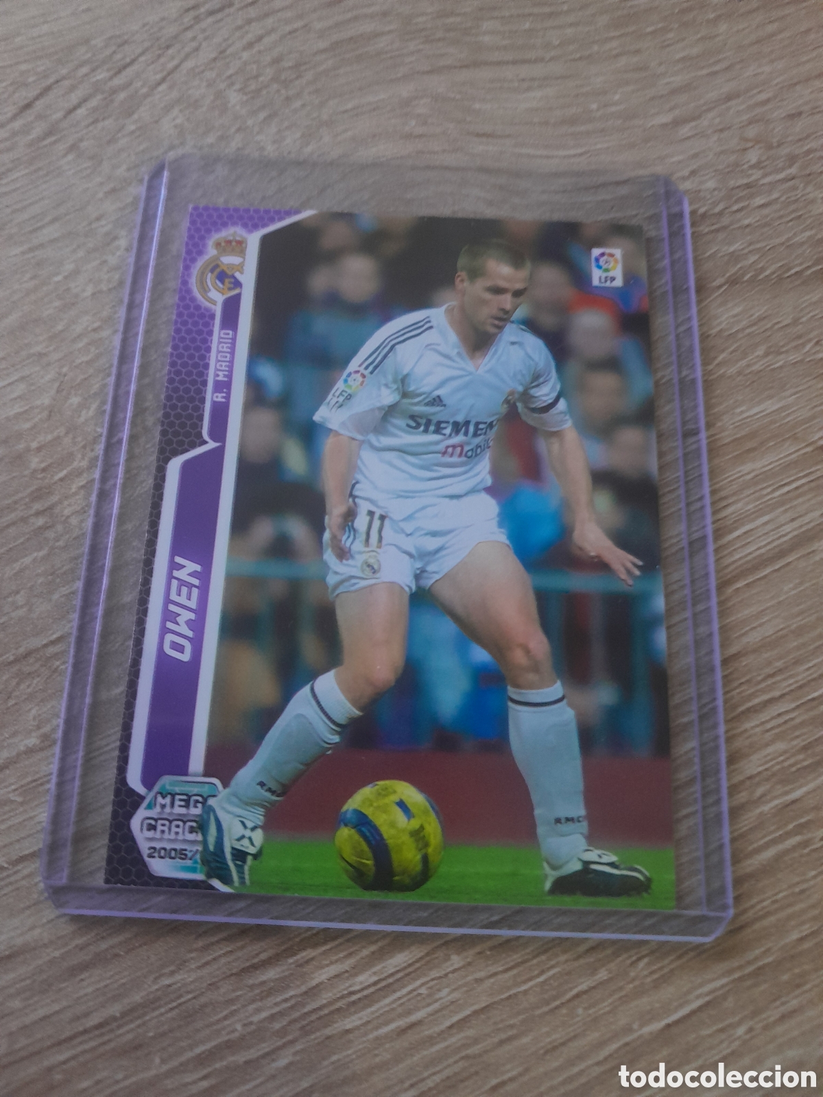 Cromos de Futebol: owen n&ordm; 196 MEGACRACKS 2006 2007 LIGA 2006-07 REAL MADRID