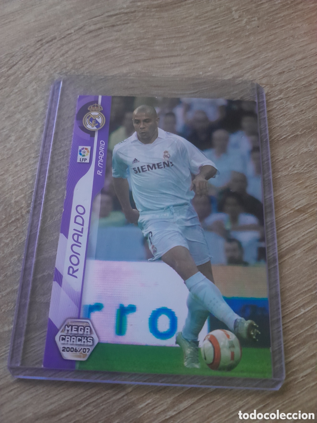 Cromos de f&uacute;tbol: ronaldo n&ordm; 197 MEGACRACKS 2006 2007 LIGA 2006-07 REAL MADRID