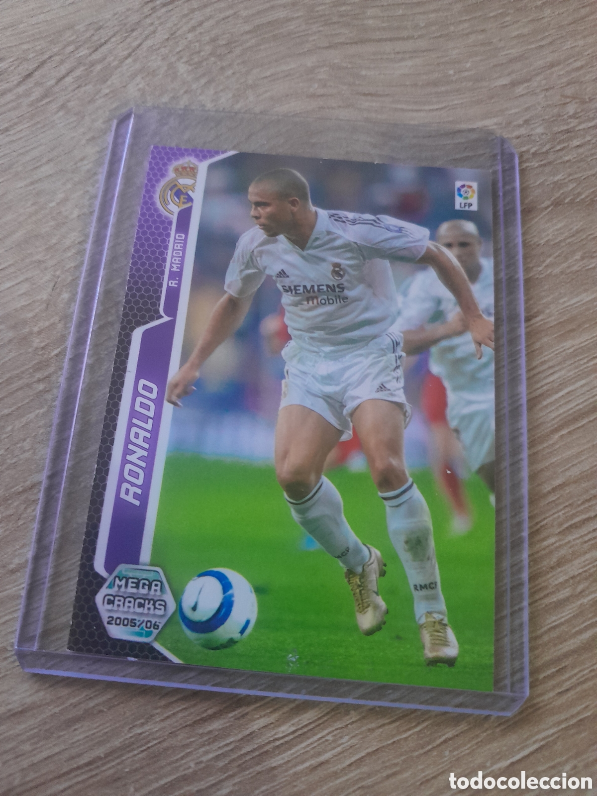 Football Stickers: ronaldo n&ordm; 198 MEGACRACKS 2005 2006 LIGA 2005-06 REAL MADRID