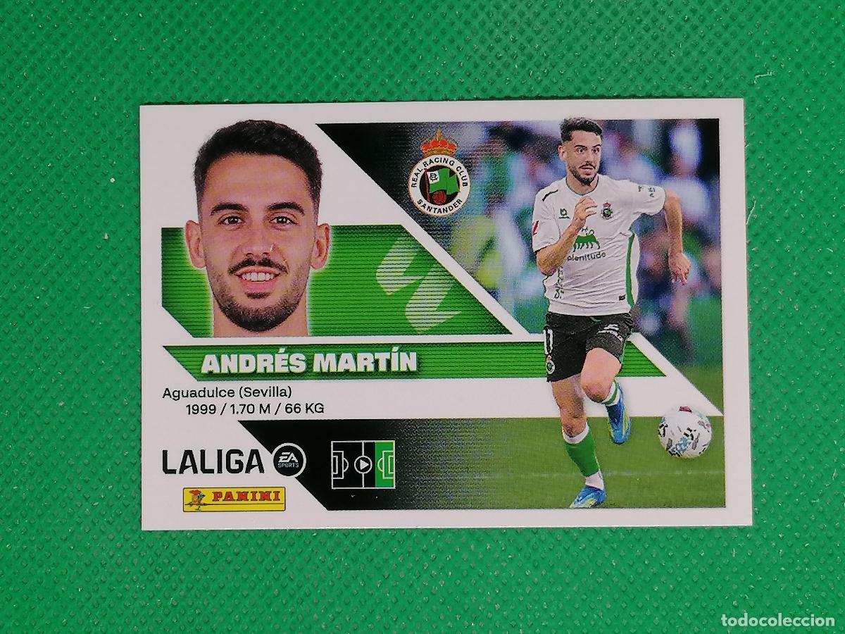 Cromos de f&uacute;tbol: 16 ANDRES MARTIN RACING SANTANDER ⚽ PANINI LIGA ESTE 26 27 2026 2027 ⚽