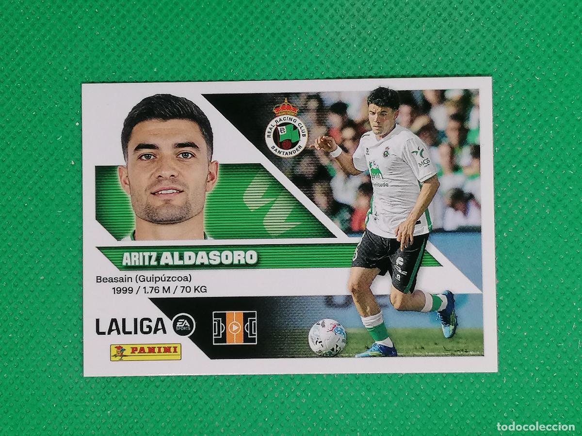 Cromos de f&uacute;tbol: 14 ALDASORO RACING SANTANDER ⚽ PANINI LIGA ESTE 26 27 2026 2027 ⚽