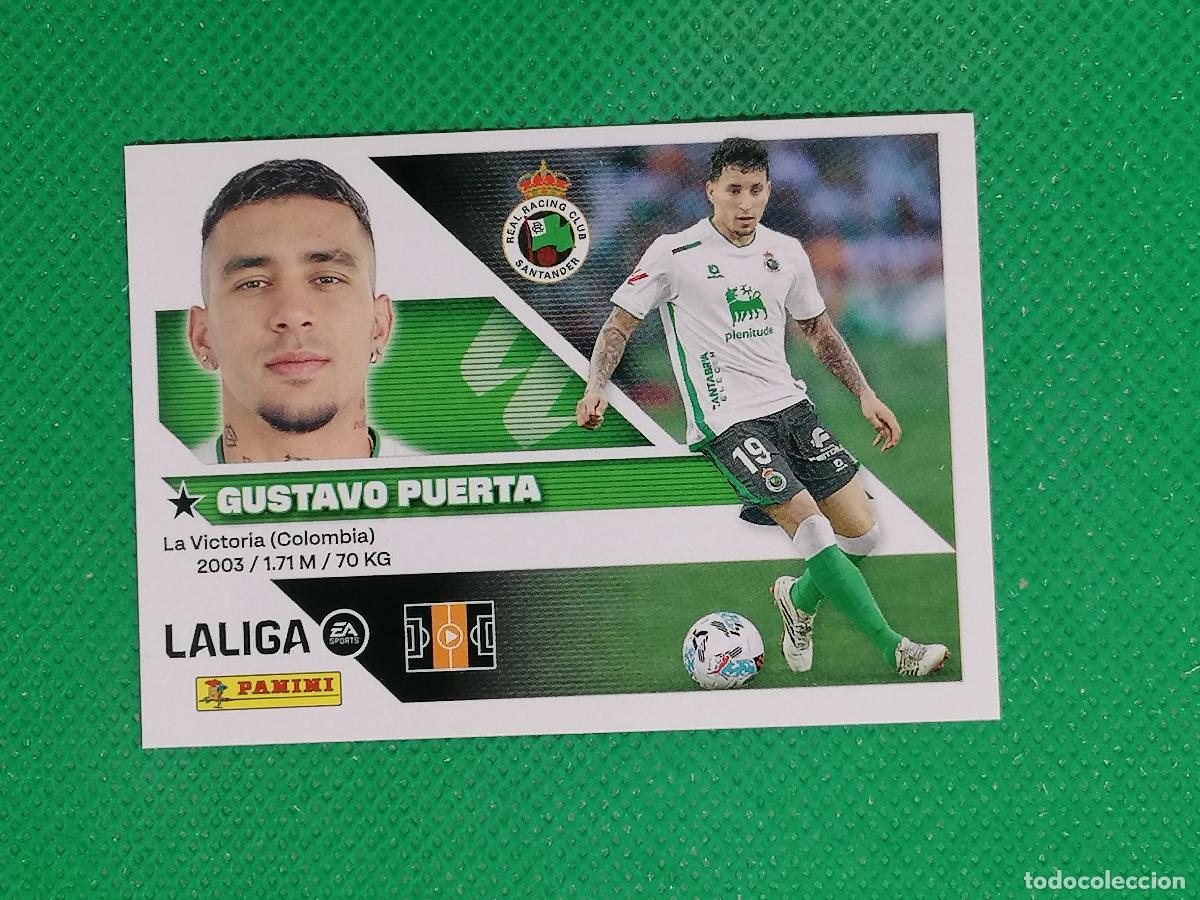 Cromos de f&uacute;tbol: 12 GUSTAVO PUERTA RACING SANTANDER ⚽ PANINI LIGA ESTE 26 27 2026 2027 ⚽