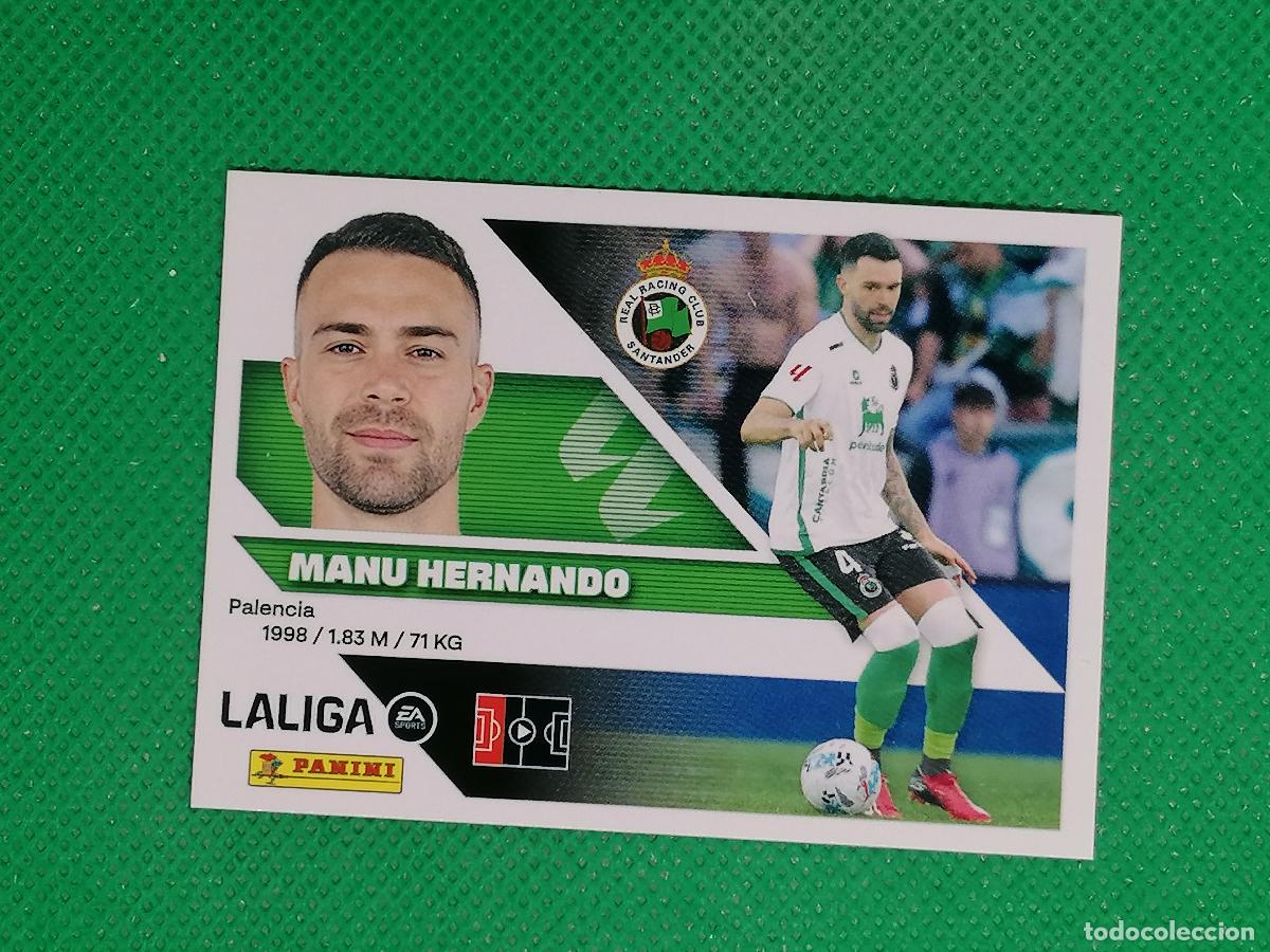 Cromos de f&uacute;tbol: 9 A 9A MANU HERRANDO RACING SANTANDER ⚽ PANINI LIGA ESTE 26 27 2026 2027 ⚽