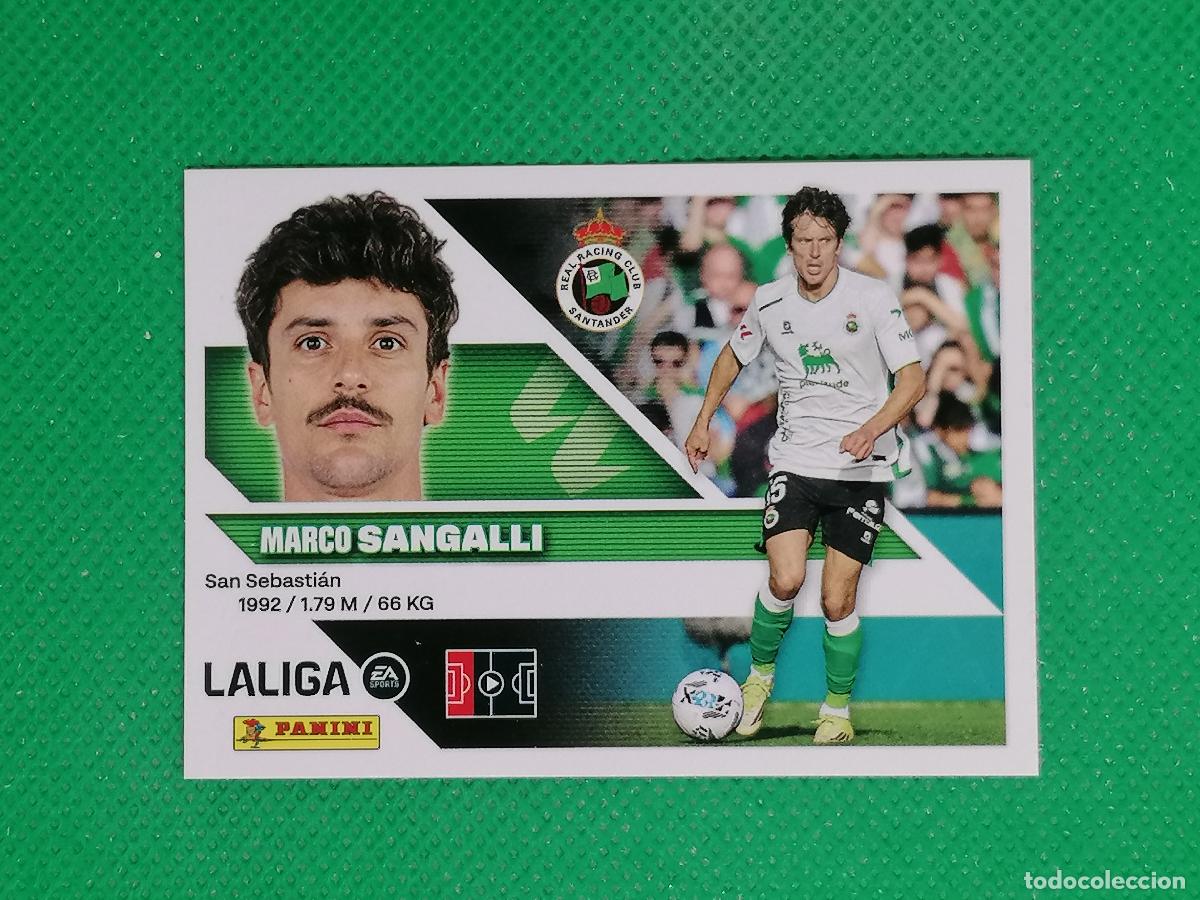 Cromos de f&uacute;tbol: 6 SANGALLI RACING SANTANDER ⚽ PANINI LIGA ESTE 26 27 2026 2027 ⚽