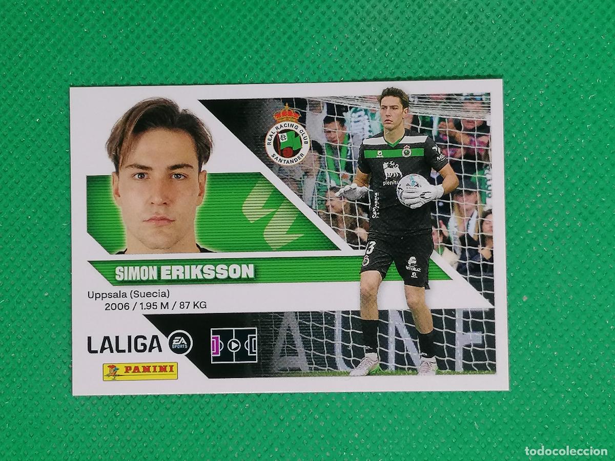 Cromos de f&uacute;tbol: 4 ERIKSSON RACING SANTANDER ⚽ PANINI LIGA ESTE 26 27 2026 2027 ⚽