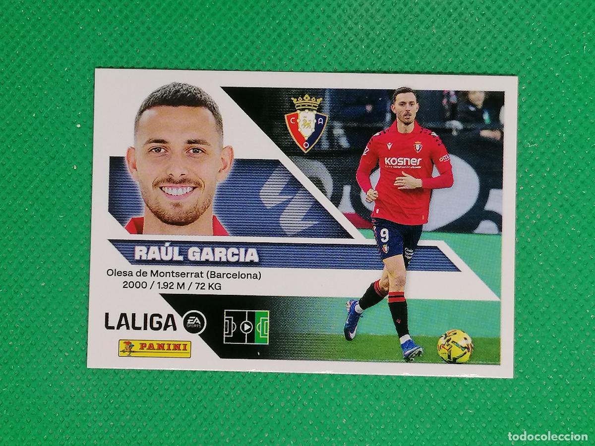 Cromos de f&uacute;tbol: 18 RAUL GARCIA OSASUNA ⚽ PANINI LIGA ESTE 26 27 2026 2027 ⚽