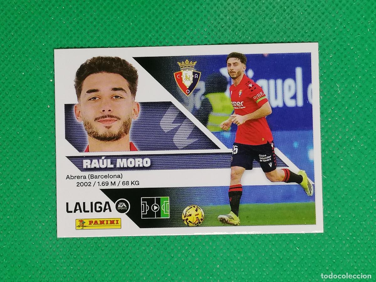 Cromos de f&uacute;tbol: 17 RAUL MORO OSASUNA ⚽ PANINI LIGA ESTE 26 27 2026 2027 ⚽