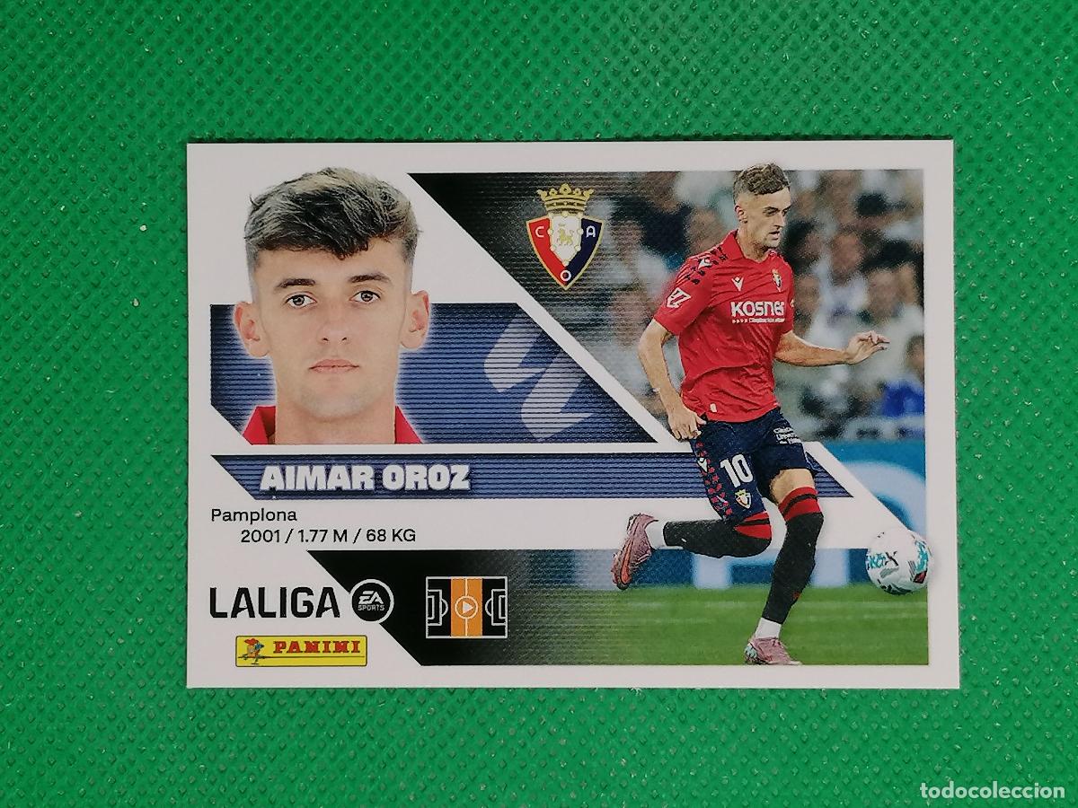 Cromos de f&uacute;tbol: 15 AIMAR OROZ OSASUNA ⚽ PANINI LIGA ESTE 26 27 2026 2027 ⚽
