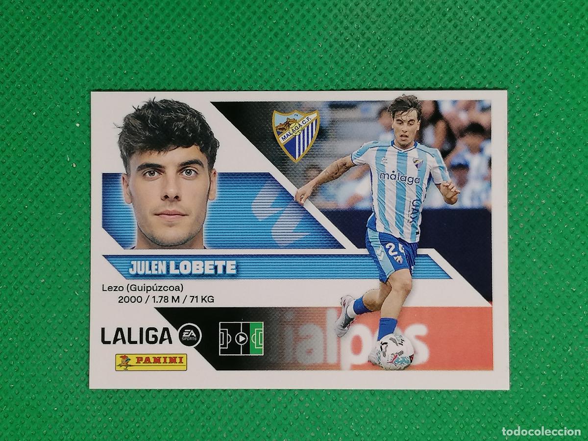 Cromos de f&uacute;tbol: 17 LOBETE MALAGA ⚽ PANINI LIGA ESTE 26 27 2026 2027 ⚽