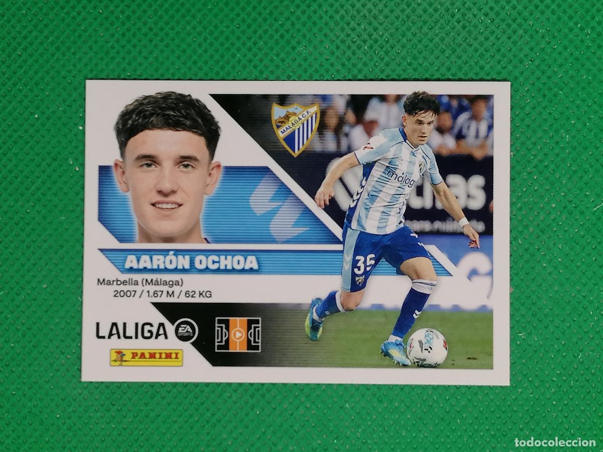 Cromos de f&uacute;tbol: 15 AARON OCHOA MALAGA ⚽ PANINI LIGA ESTE 26 27 2026 2027 ⚽