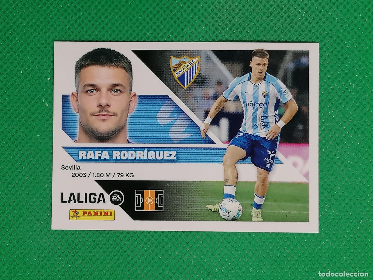 Cromos de f&uacute;tbol: 13 A 13A RAFA RODRIGUEZ MALAGA ⚽ PANINI LIGA ESTE 26 27 2026 2027 ⚽