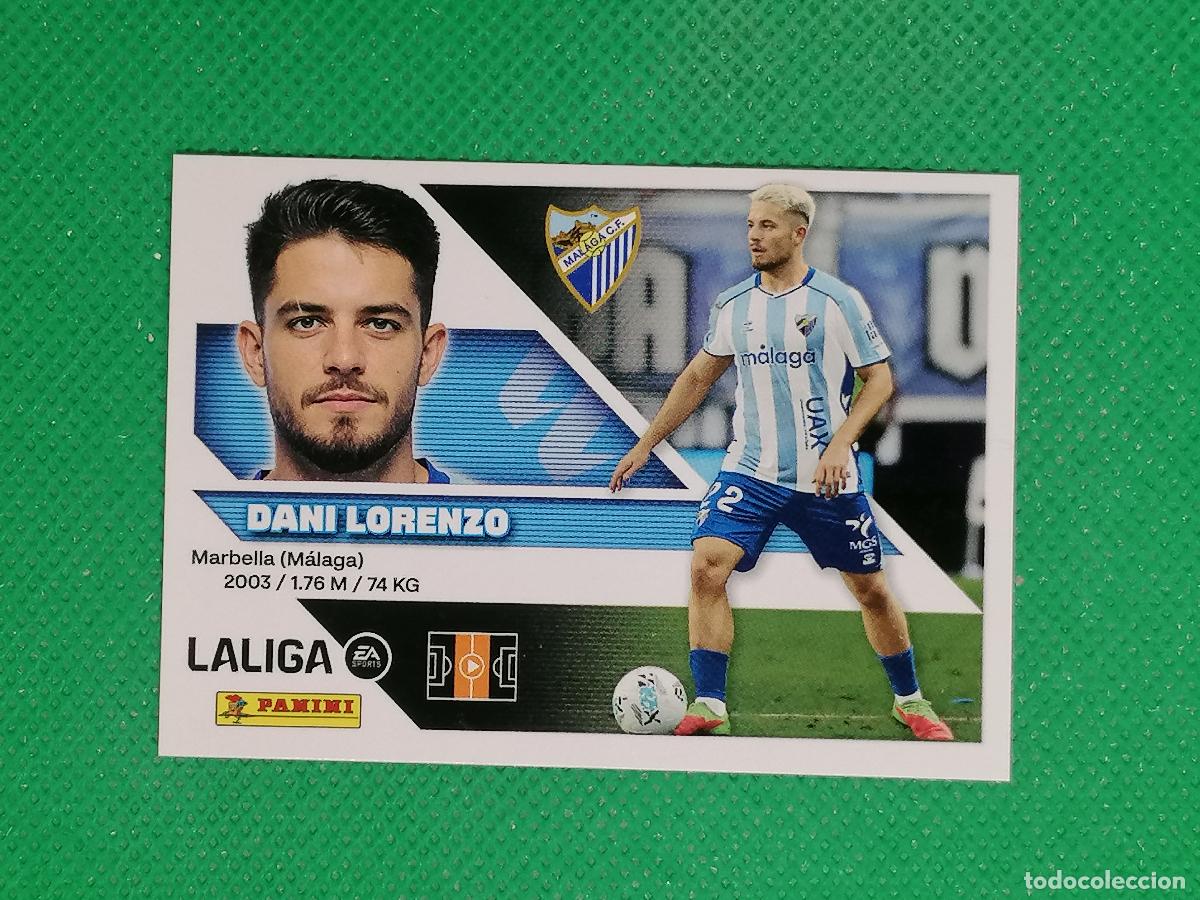 Cromos de f&uacute;tbol: 12 DANI LORENZO MALAGA ⚽ PANINI LIGA ESTE 26 27 2026 2027 ⚽
