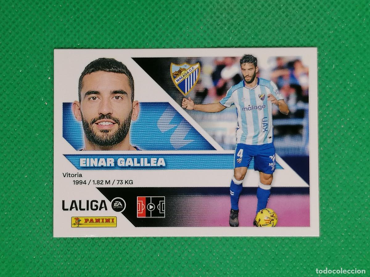 Cromos de f&uacute;tbol: 8 EINAR GALILEA MALAGA ⚽ PANINI LIGA ESTE 26 27 2026 2027 ⚽