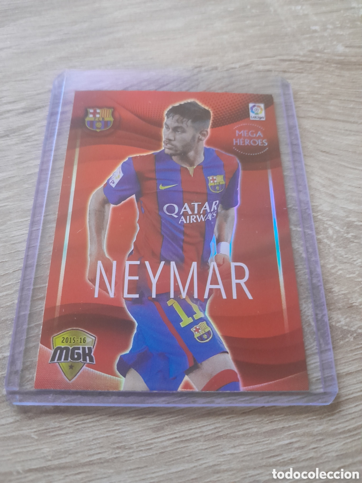 Cromos de f&uacute;tbol: MEGACRACKS 2015 2016 15 16 PANINI NEYMAR 79 BARCELONA HEROES COLECCI&Oacute;N ALBUM LIGA MEGA CRACKS MGK