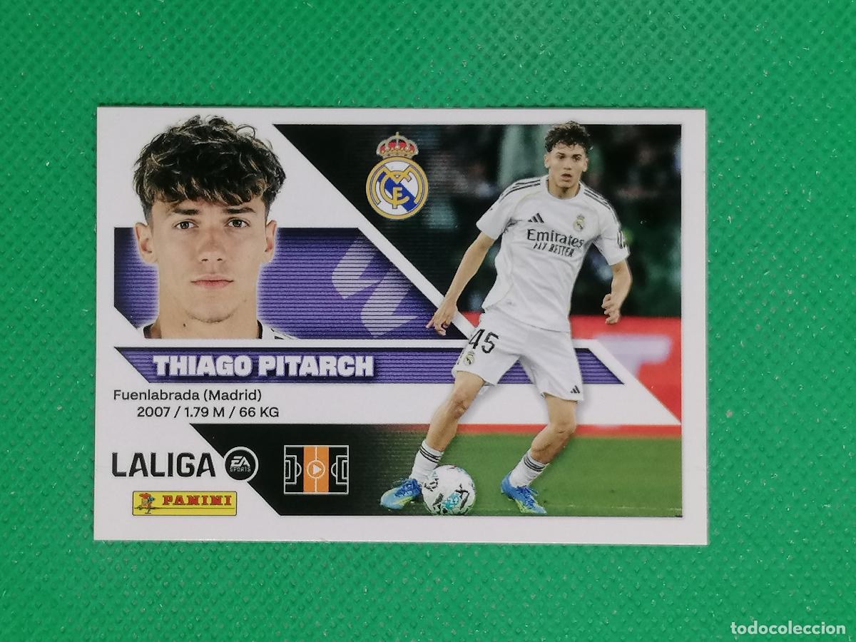 Cromos de f&uacute;tbol: 15 B 15B THIAGO PITARCH REAL MADRID ⚽ PANINI LIGA ESTE 26 27 2026 2027 ⚽