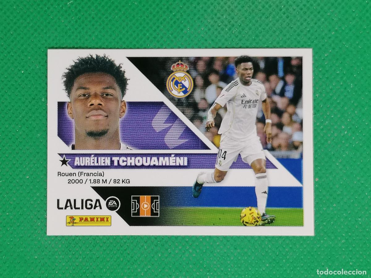 Cromos de f&uacute;tbol: 11 TCHOUAMENI REAL MADRID ⚽ PANINI LIGA ESTE 26 27 2026 2027 ⚽