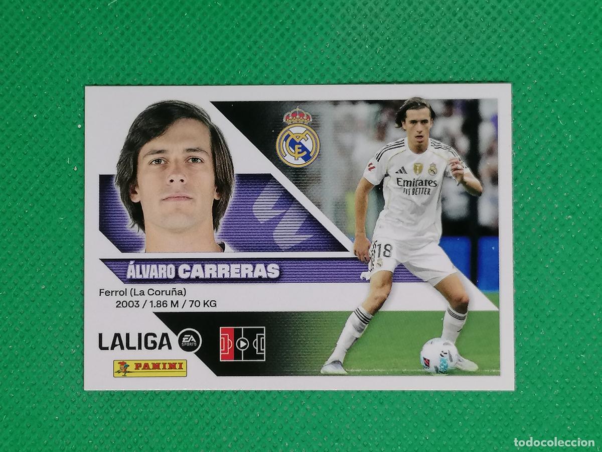 Cromos de f&uacute;tbol: 10 A 10A CARRERAS REAL MADRID ⚽ PANINI LIGA ESTE 26 27 2026 2027 ⚽