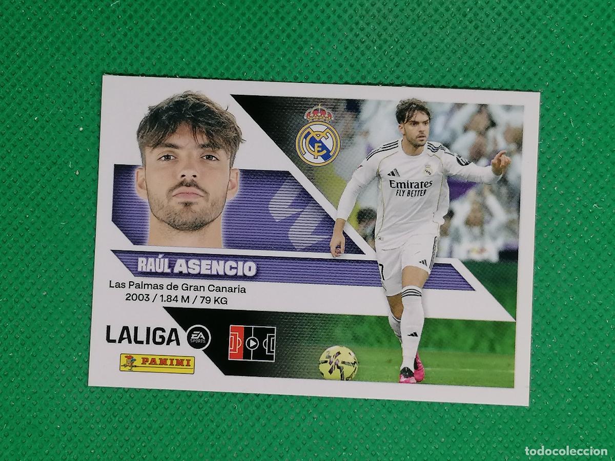 Cromos de f&uacute;tbol: 7 ASENCIO REAL MADRID ⚽ PANINI LIGA ESTE 26 27 2026 2027 ⚽