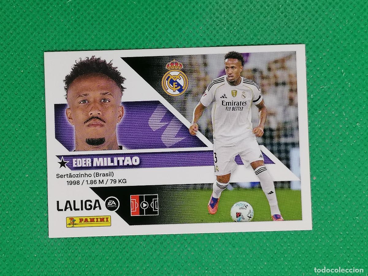 Cromos de f&uacute;tbol: 6 MILITAO REAL MADRID ⚽ PANINI LIGA ESTE 26 27 2026 2027 ⚽