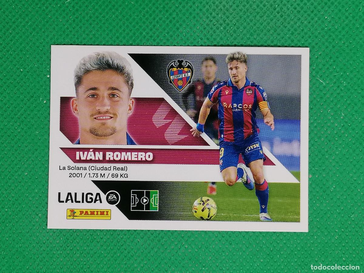 Cromos de f&uacute;tbol: 18 IVAN ROMERO LEVANTE ⚽ PANINI LIGA ESTE 26 27 2026 2027 ⚽