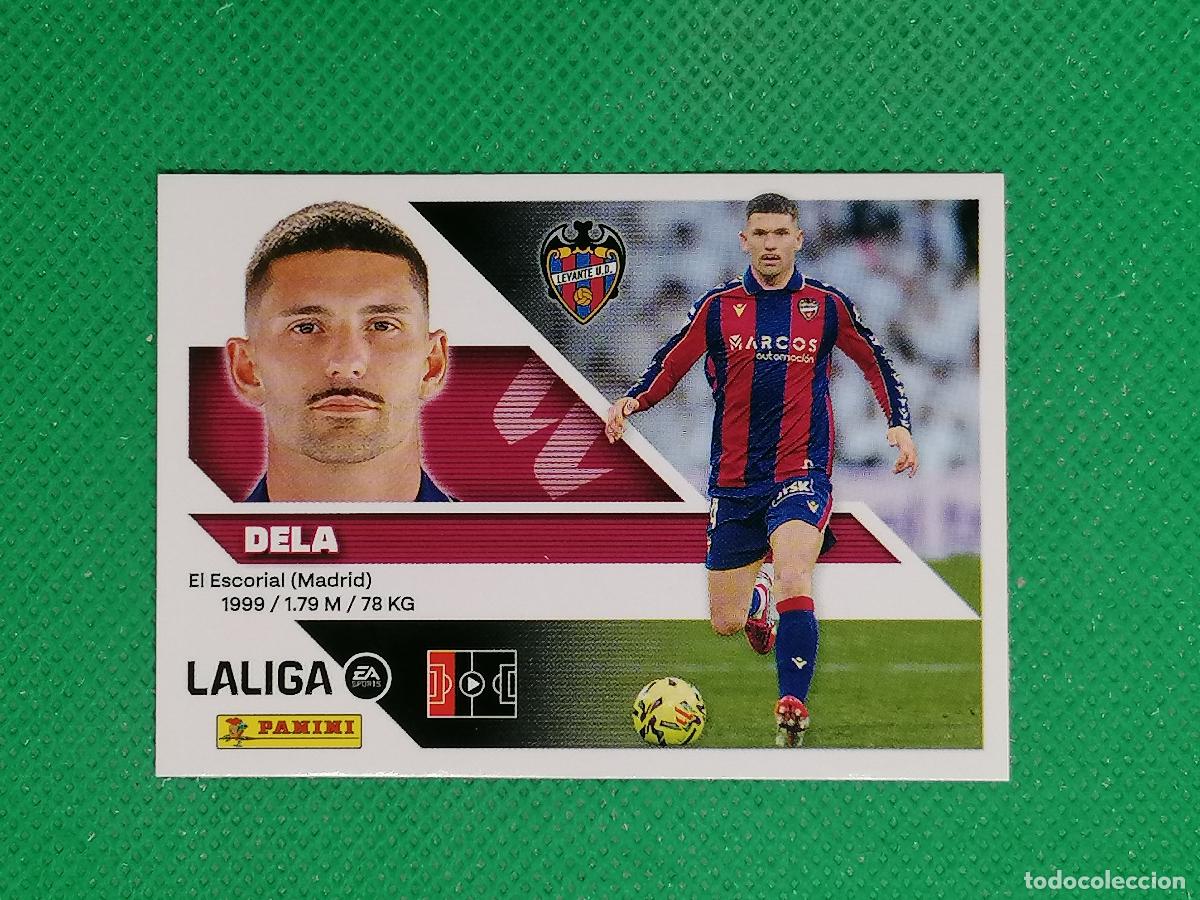 Cromos de f&uacute;tbol: 7 DELA LEVANTE ⚽ PANINI LIGA ESTE 26 27 2026 2027 ⚽