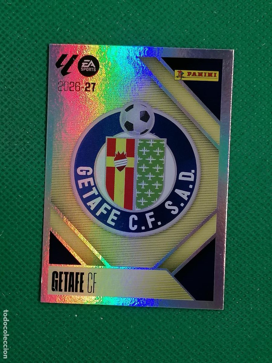 Cromos de f&uacute;tbol: 1 ESCUDO GETAFE ⚽ PANINI LIGA ESTE 26 27 2026 2027 ⚽